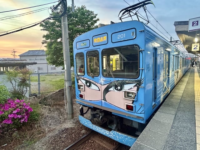 The iconic ninja train of Iga Railway