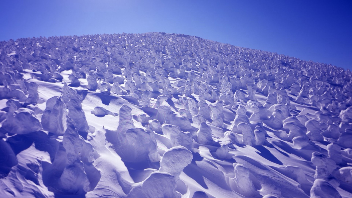 Zao Onsen: monstruos de nieve, esquí y onsen en Yamagata